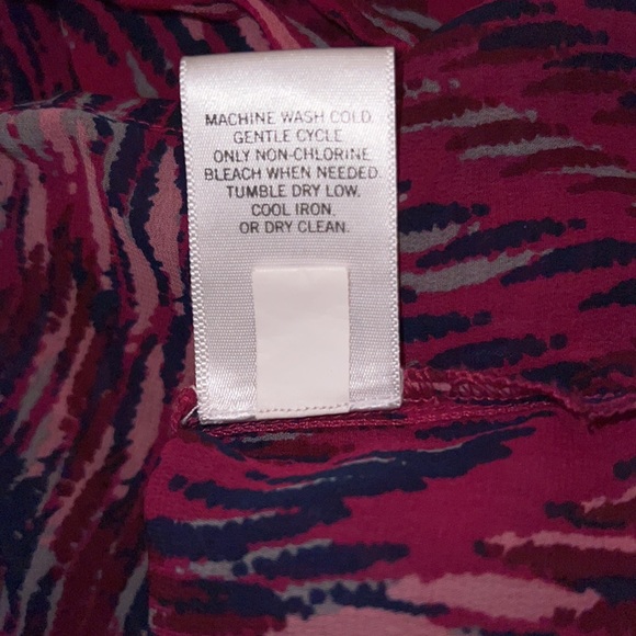 Banana Republic Semi Sheer Peplum Tie Top - Picture 7 of 7